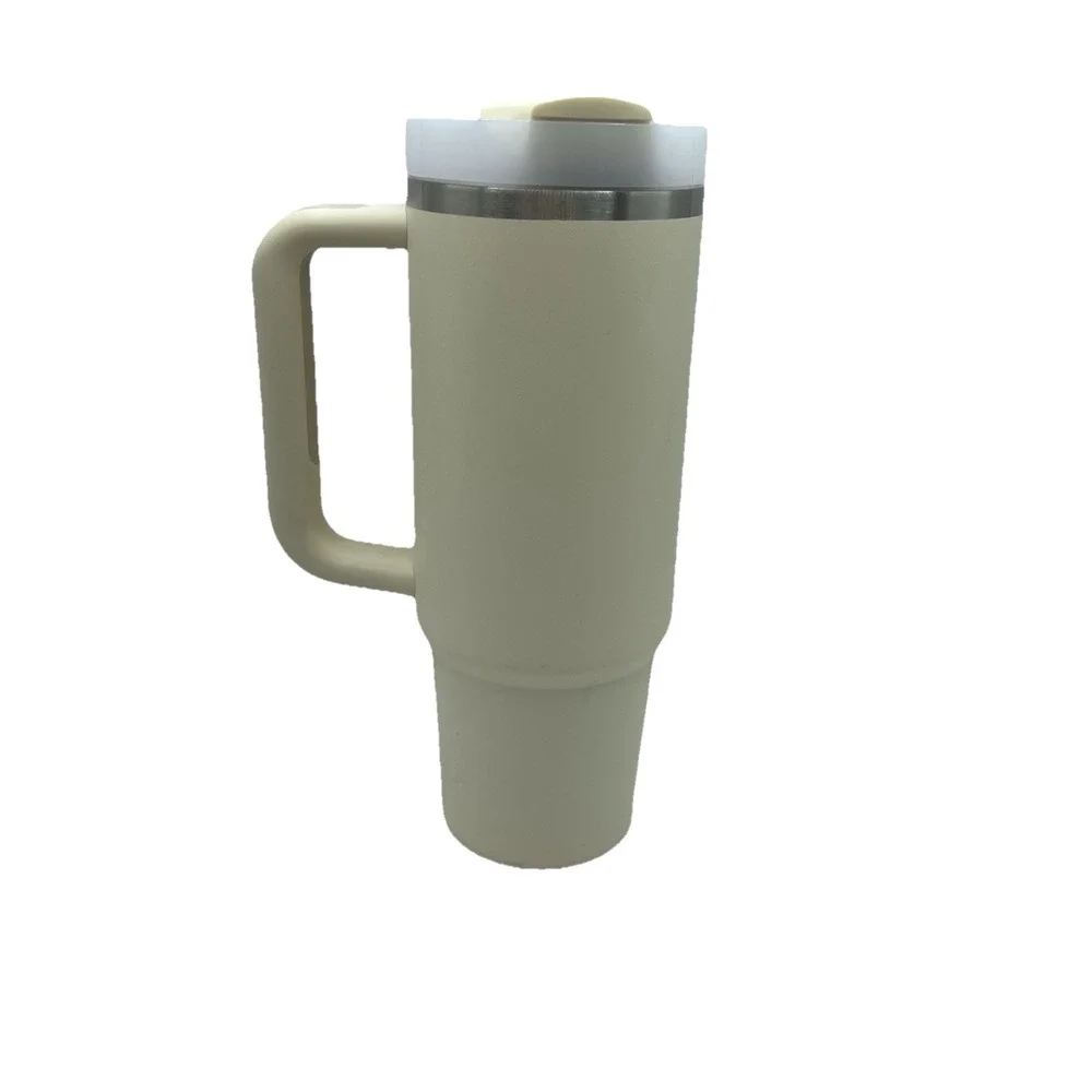 Stanley Adventure Quencher‎ H2.0 Travel Tumbler Cream 30oz - Picture 6 of 8